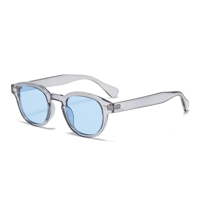 Lunettes de soleil rondes vintage JNPCXI - Rétro dégradé UV400