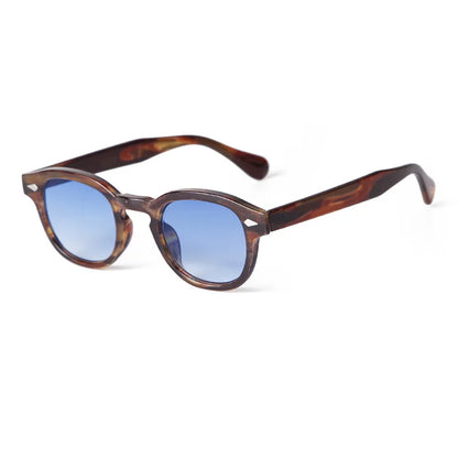 Lunettes de soleil rondes vintage JNPCXI - Rétro dégradé UV400