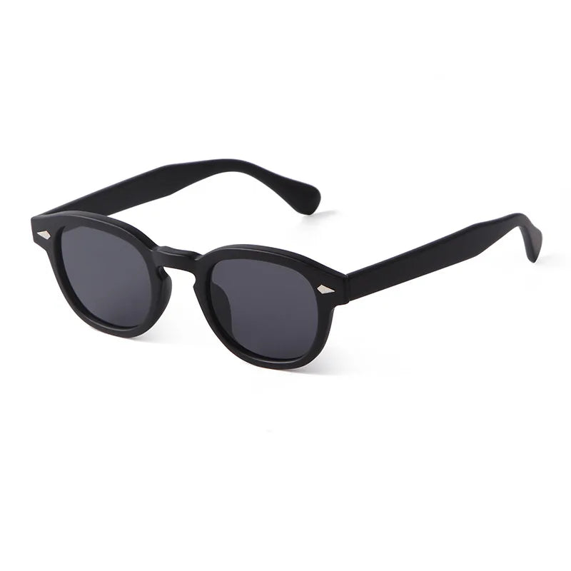 Lunettes de soleil rondes vintage JNPCXI - Rétro dégradé UV400