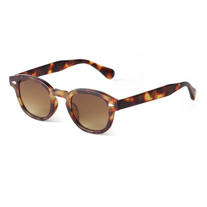 Lunettes de soleil rondes vintage JNPCXI - Rétro dégradé UV400