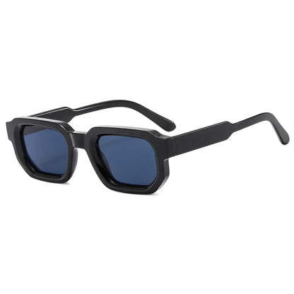 Lunettes de soleil carrées rétro UV400 - Verres transparents