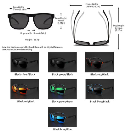 Lunettes de soleil de sport polarisées pour hommes