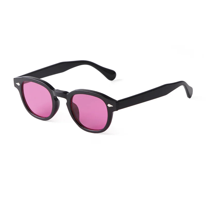 Lunettes de soleil rondes vintage JNPCXI - Rétro dégradé UV400