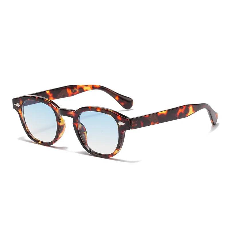 Lunettes de soleil rondes vintage JNPCXI - Rétro dégradé UV400