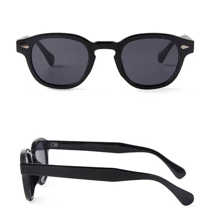 Lunettes de soleil rondes vintage JNPCXI - Rétro dégradé UV400