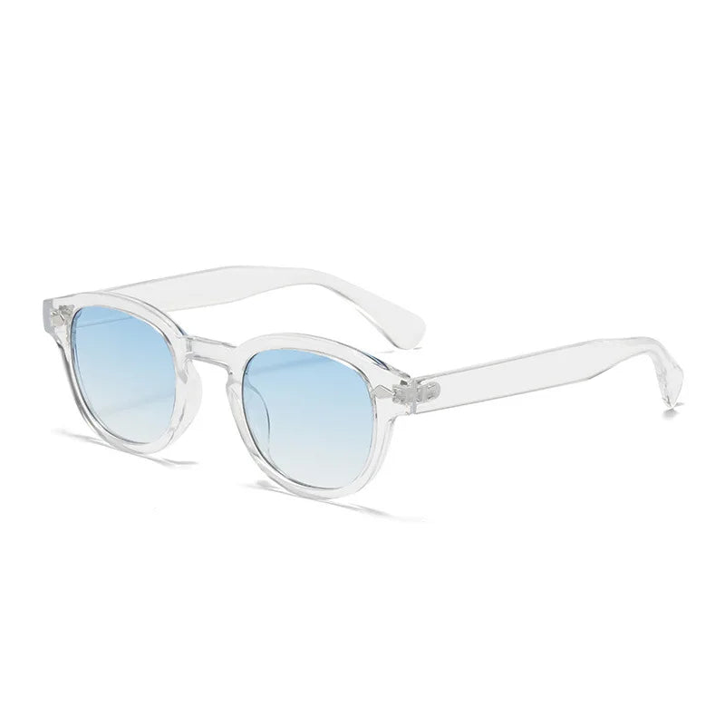 Lunettes de soleil rondes vintage JNPCXI - Rétro dégradé UV400