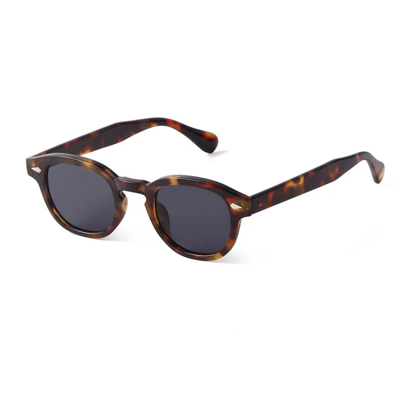 Lunettes de soleil rondes vintage JNPCXI - Rétro dégradé UV400