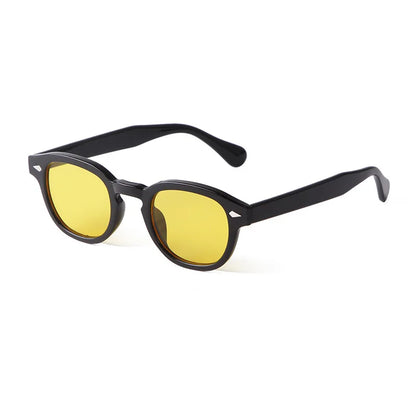 Lunettes de soleil rondes vintage JNPCXI - Rétro dégradé UV400