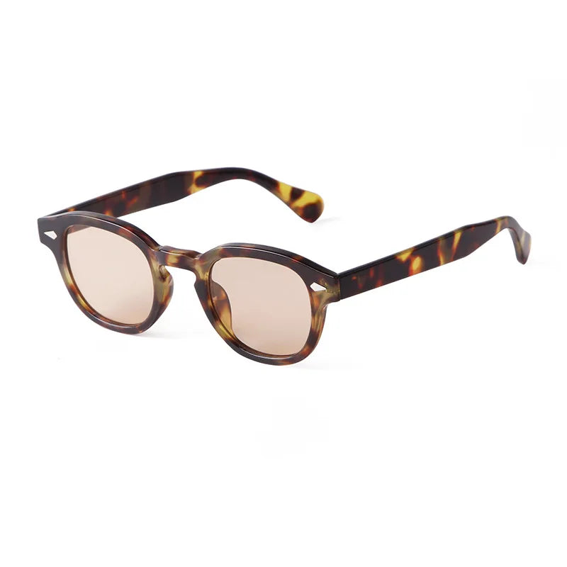Lunettes de soleil rondes vintage JNPCXI - Rétro dégradé UV400