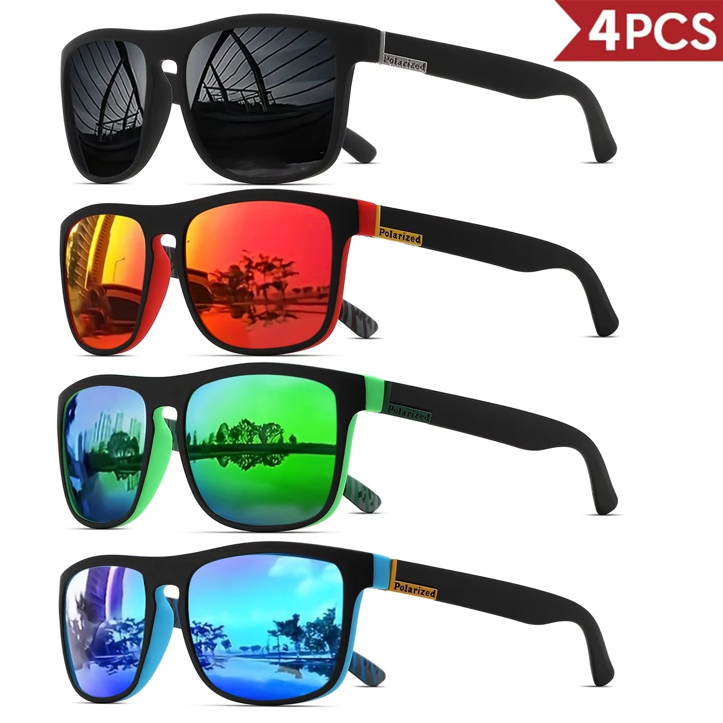 Lunettes de soleil de sport polarisées pour hommes