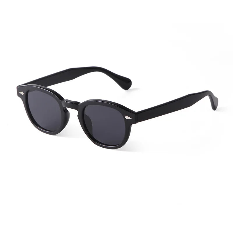 Lunettes de soleil rondes vintage JNPCXI - Rétro dégradé UV400
